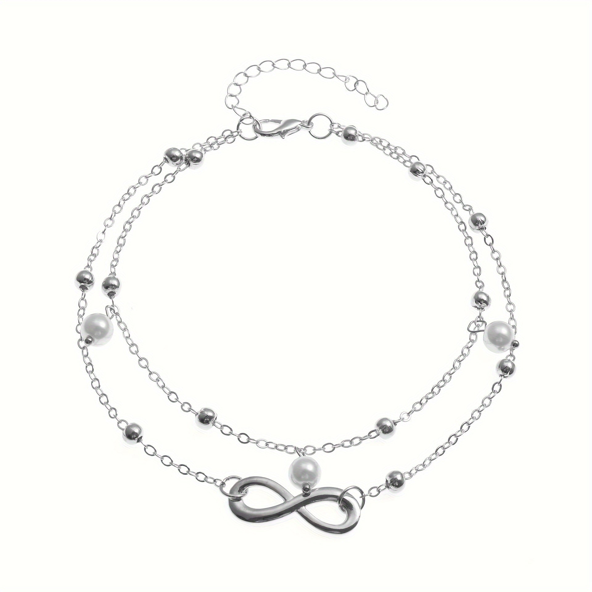 2-Layers Pearl Anklet
