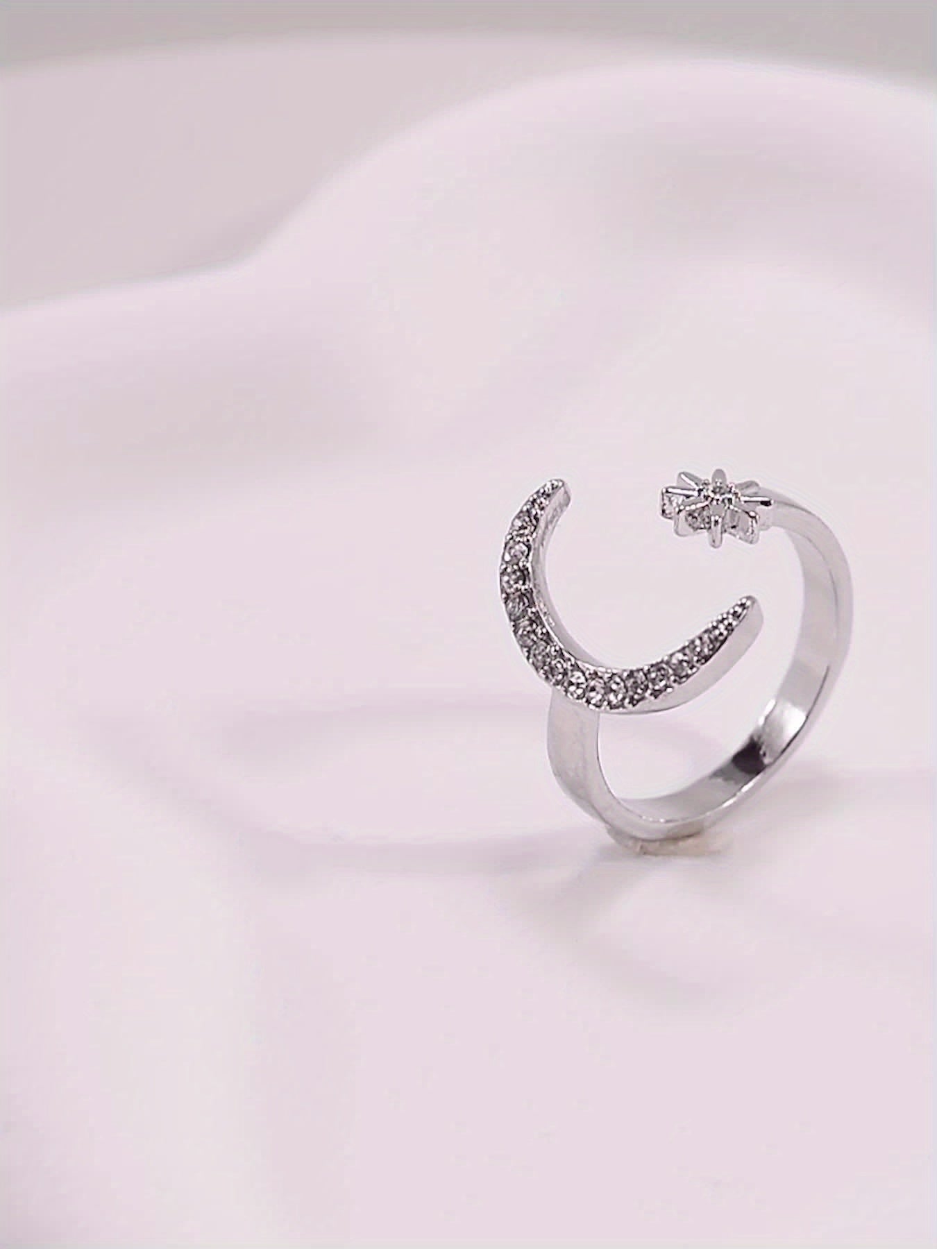 Moon And Sun Design Ring