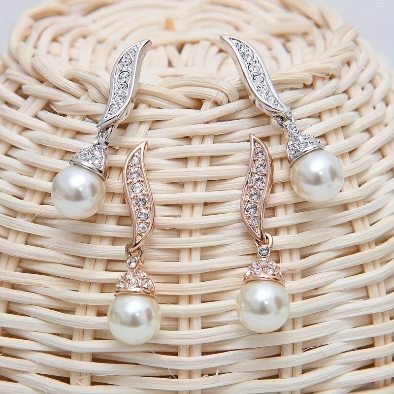 Earrings Plus Necklace Elegant Jewelry Set