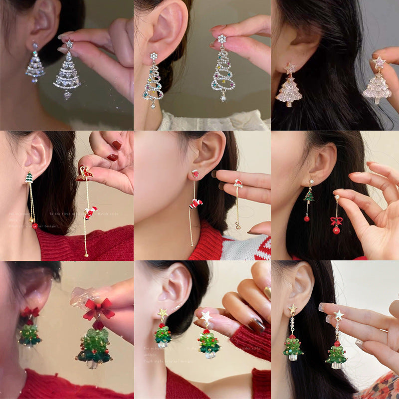 Sparkling Christmas Earrings Collection