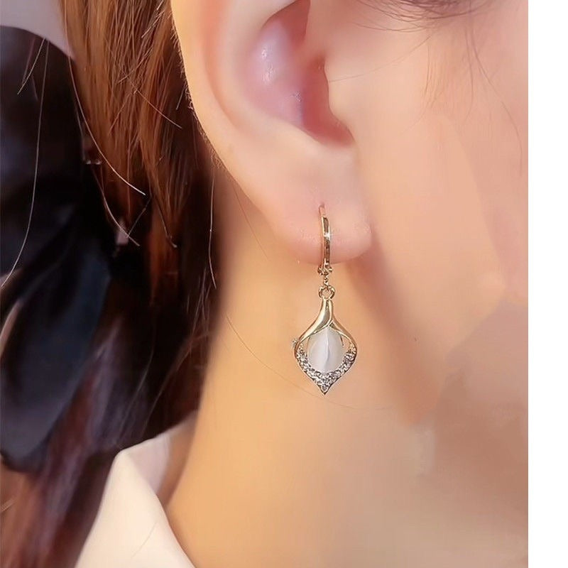 Korean Angel Eye Earrings
