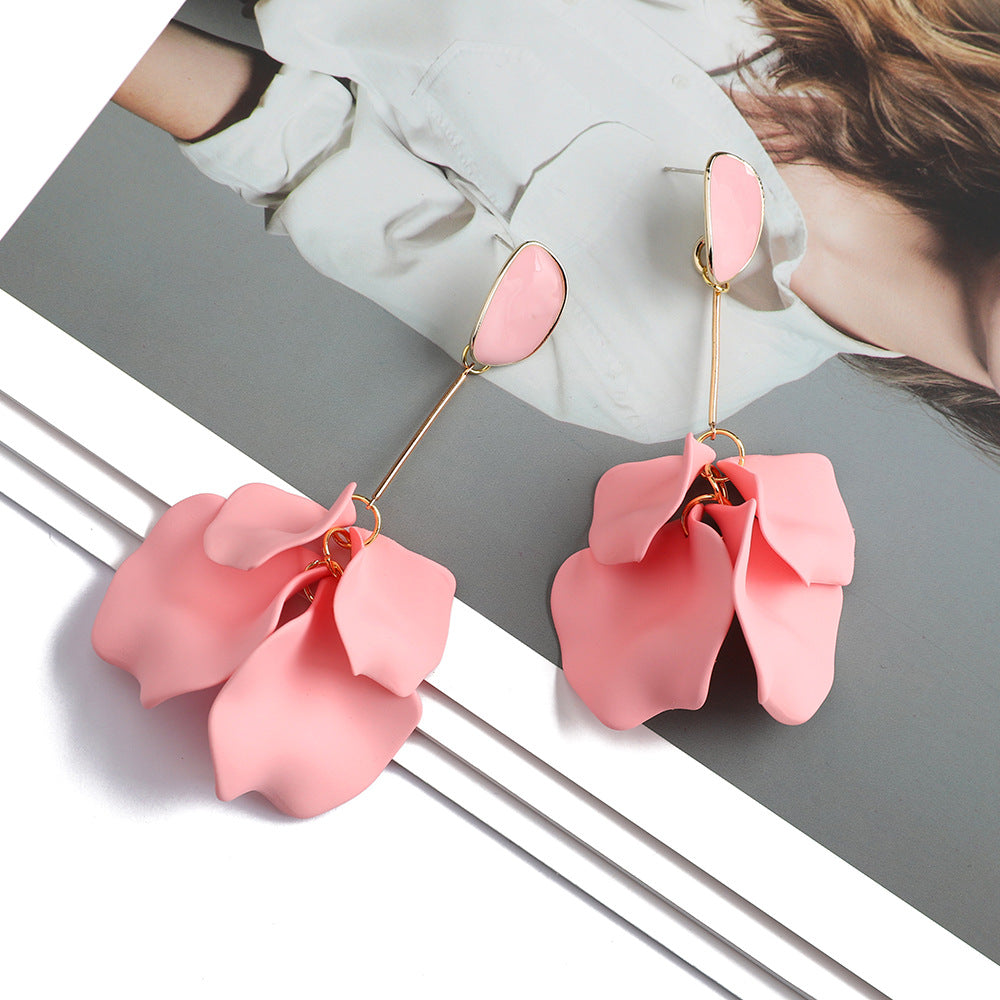 Petal Drop Earrings