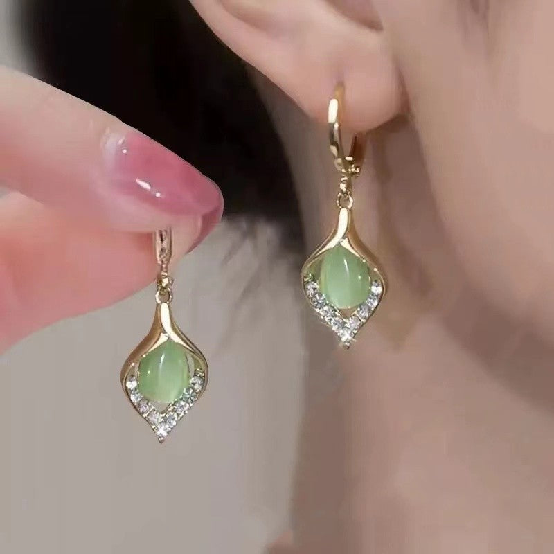 Korean Angel Eye Earrings