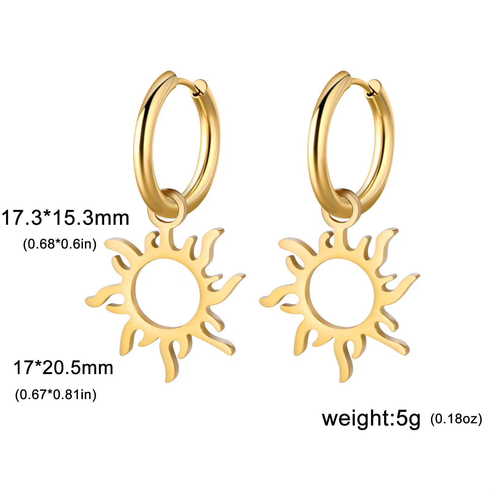 Sun Earrings
