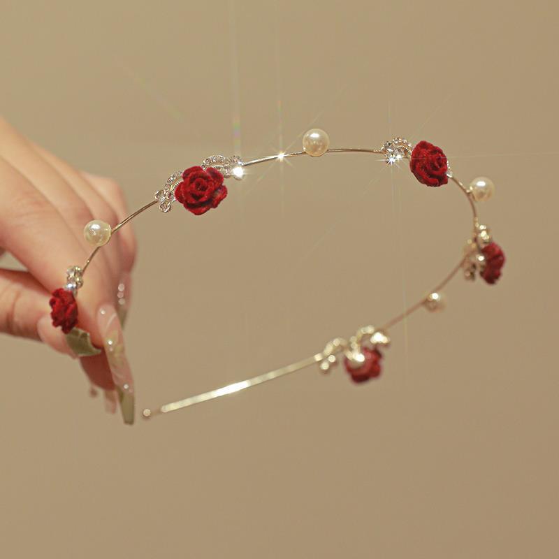 Rose Flower Headband