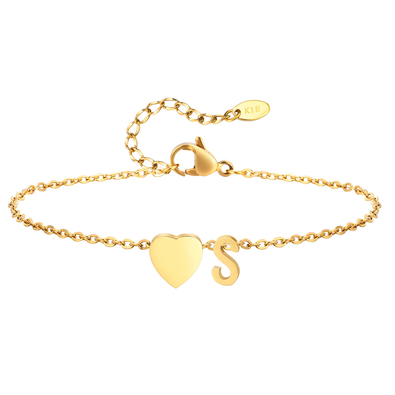 Customized English Alphabet Bracelet and Anklet