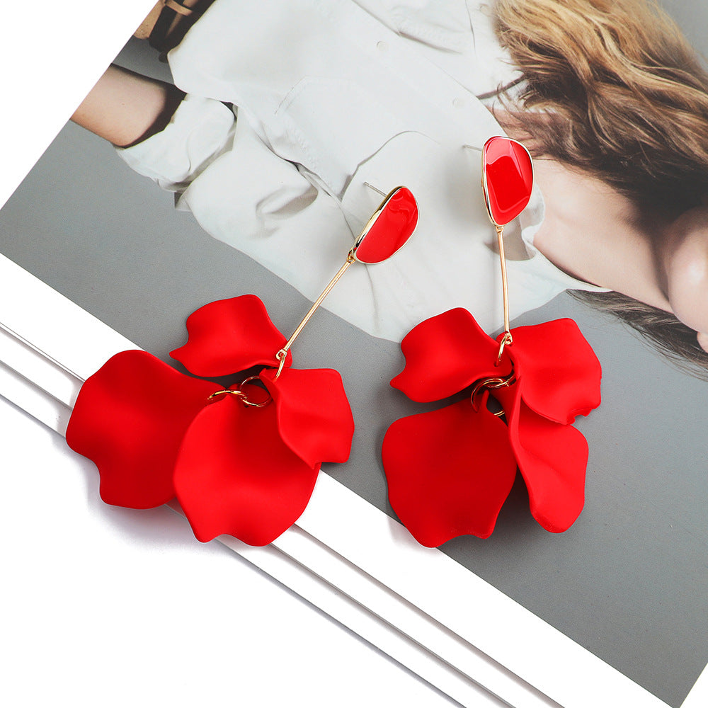 Petal Drop Earrings