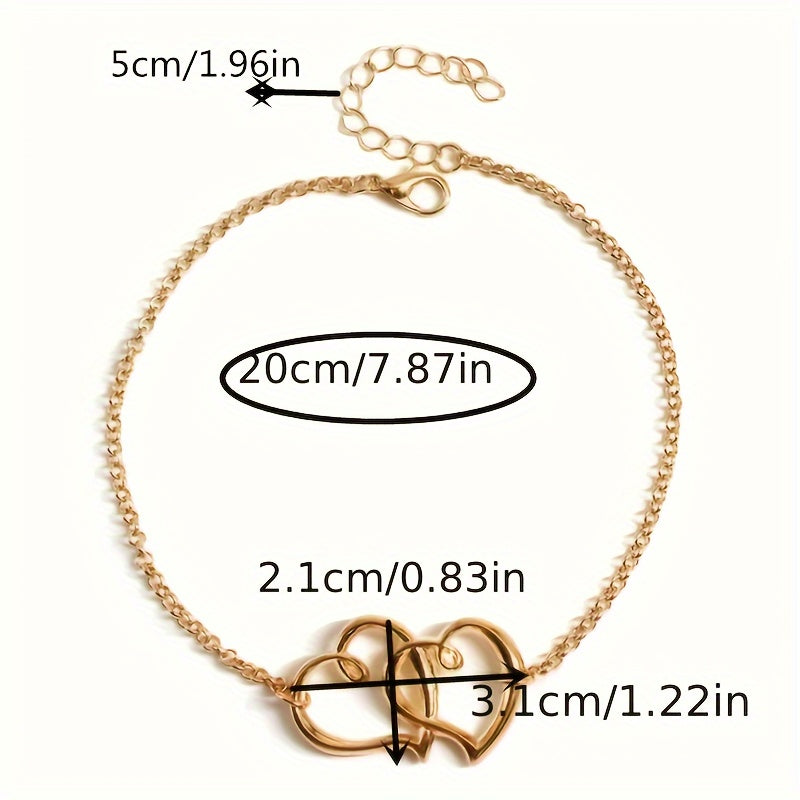 Heart-to-heart Anklet