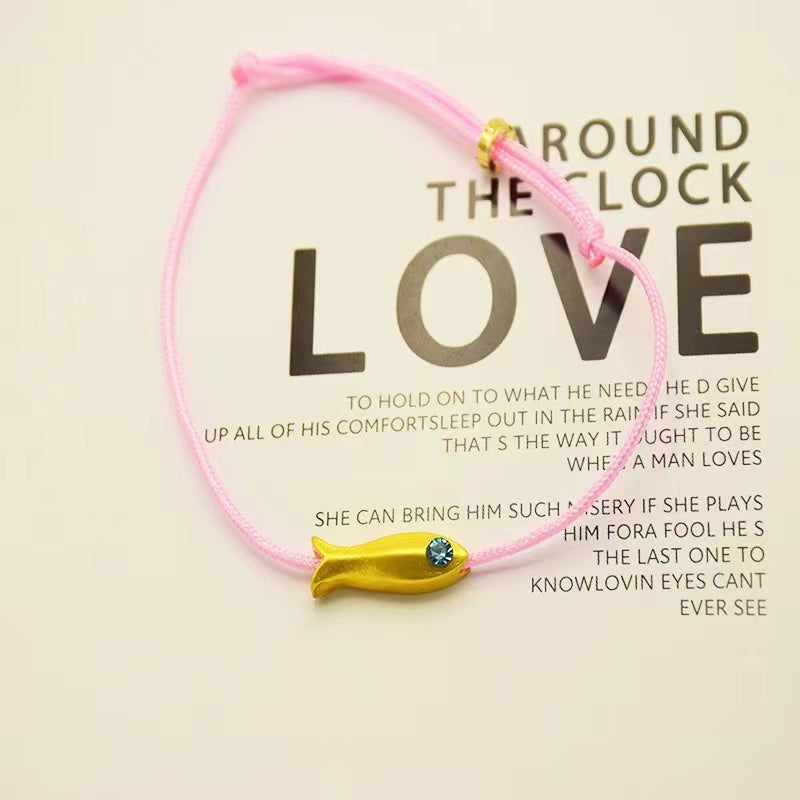 Fish Shape Adjustable Anklet