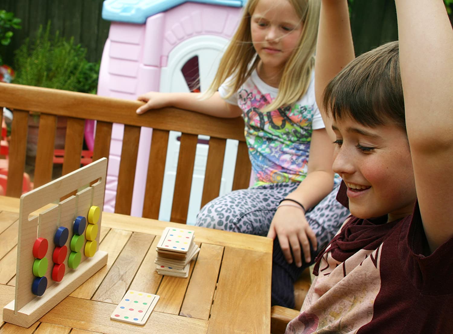 Wooden Colour game