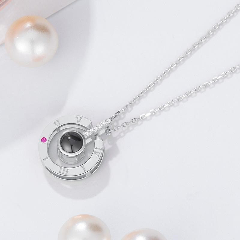 100 LANGUAGES I LOVE YOU PROJECTION RING AND NECKLACE