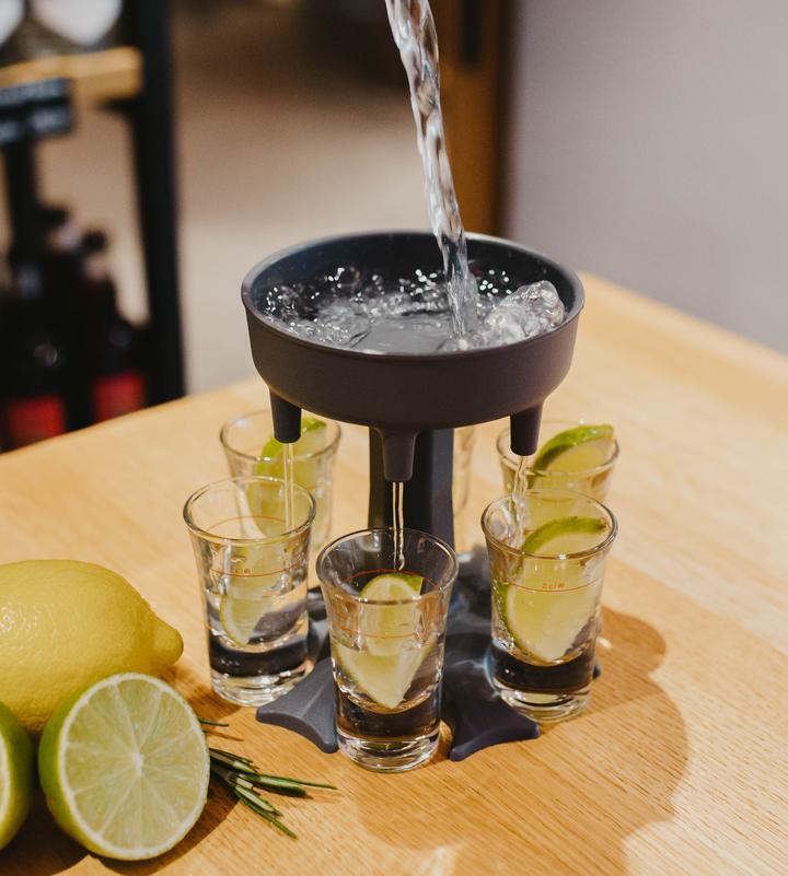 6 Shot Dispenser (Including cups )